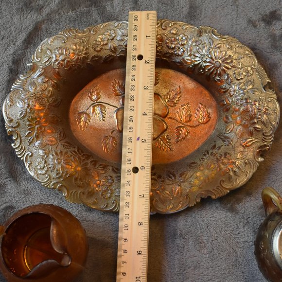 Rare VTG Steri-lite Cream & Sugar Set with Tray - Picture 8 of 15